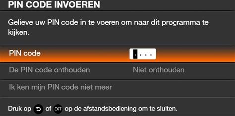 canal digitaal pincode ouderlijk toezicht